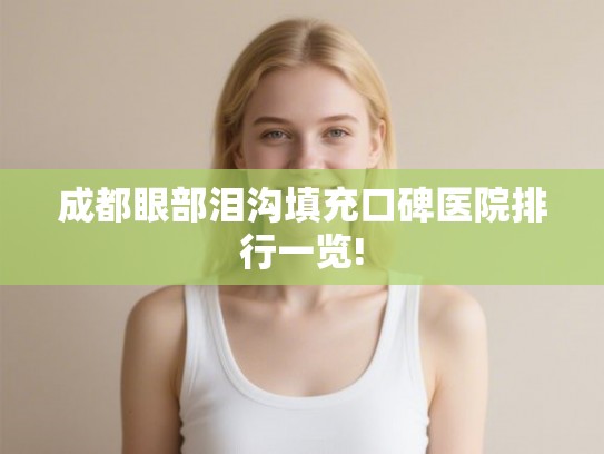 成都眼部泪沟填充口碑医院排行一览!