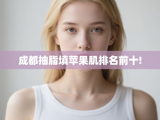 成都抽脂填苹果肌排名前十!
