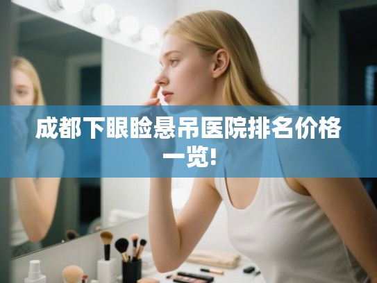 成都下眼睑悬吊医院排名价格一览! 成都下眼睑悬吊医院排名价格一览!