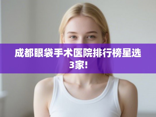 成都眼袋手术医院排行榜星选3家!