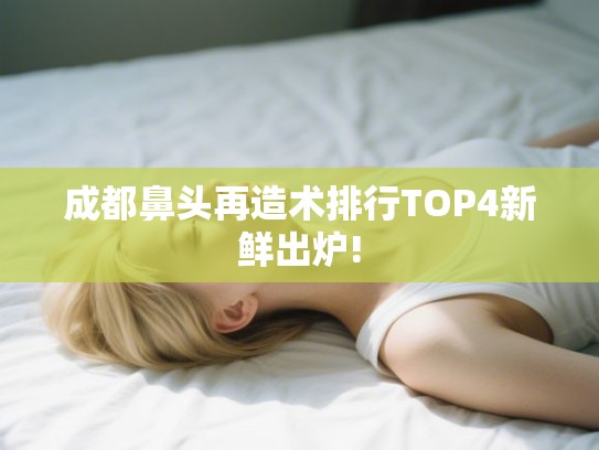 成都鼻头再造术排行TOP4新鲜出炉! 成都鼻头再造术排行TOP4新鲜出炉!