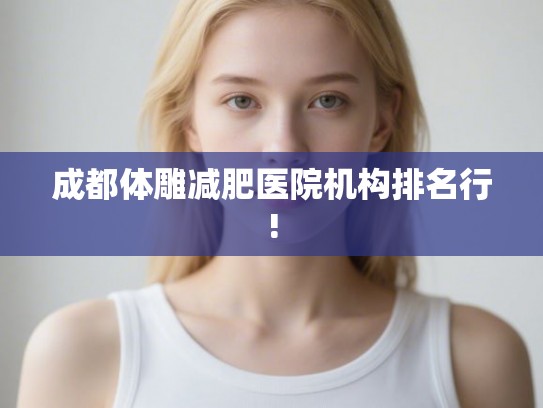 成都体雕减肥医院机构排名行! 成都体雕减肥医院机构排名行!