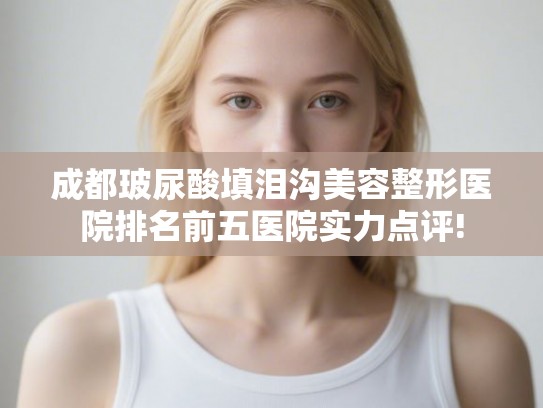 成都玻尿酸填泪沟美容整形医院排名前五医院实力点评!