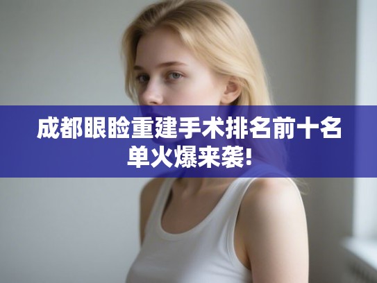 成都眼睑重建手术排名前十名单火爆来袭!