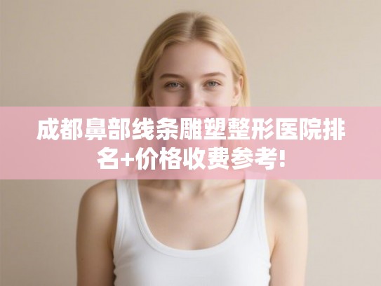 成都鼻部线条雕塑整形医院排名+价格收费参考! 成都鼻部线条雕塑整形医院排名+价格收费参考!