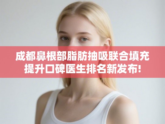 成都鼻根部脂肪抽吸联合填充提升口碑医生排名新发布! 成都鼻根部脂肪抽吸联合填充提升口碑医生排名新发布!