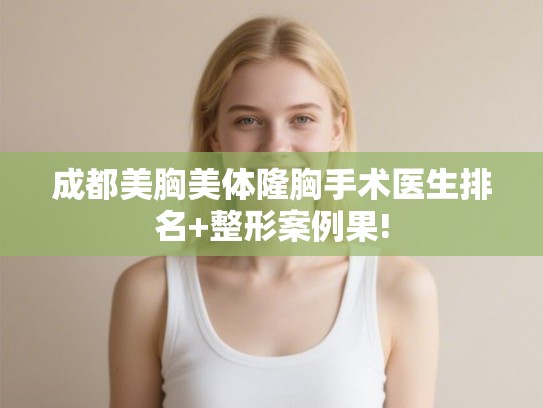 成都美胸美体隆胸手术医生排名+整形案例果!