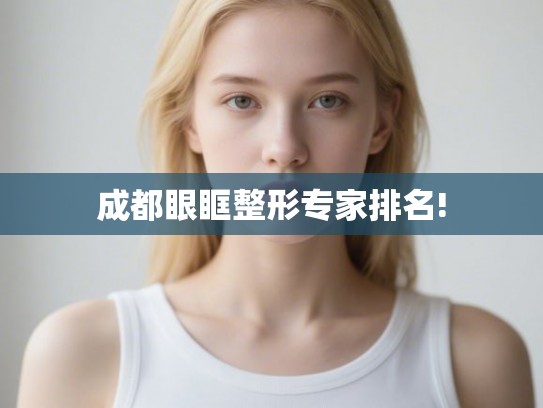 成都眼眶整形专家排名!