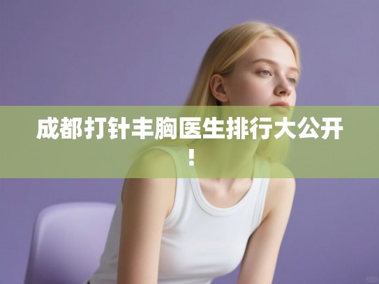 成都打针丰胸医生排行大公开!