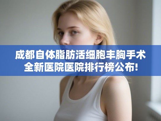 成都自体脂肪活细胞丰胸手术全新医院医院排行榜公布!