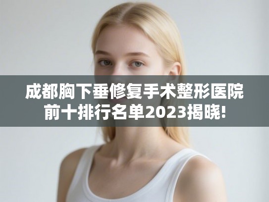 成都胸下垂修复手术整形医院前十排行名单2023揭晓!