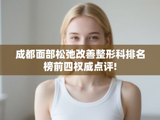 成都面部松弛改善整形科排名榜前四权威点评!
