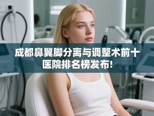 成都鼻翼脚分离与调整术前十医院排名榜发布!