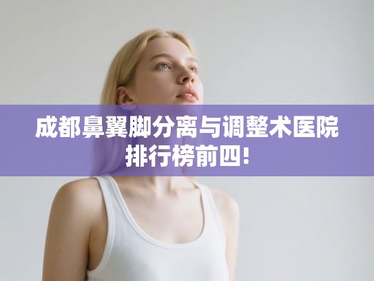 成都鼻翼脚分离与调整术医院排行榜前四!