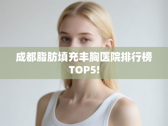 成都脂肪填充丰胸医院排行榜TOP5!