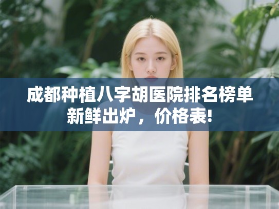 成都种植八字胡医院排名榜单新鲜出炉，价格表!
