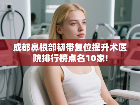 成都鼻根部韧带复位提升术医院排行榜点名10家!