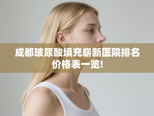 成都玻尿酸填充崭新医院排名价格表一览!