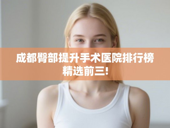 成都臀部提升手术医院排行榜精选前三!