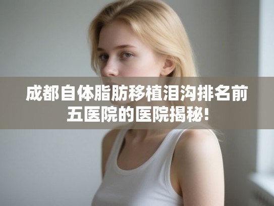 成都自体脂肪移植泪沟排名前五医院的医院揭秘!
