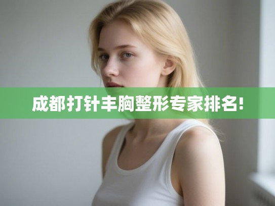 成都打针丰胸整形专家排名!