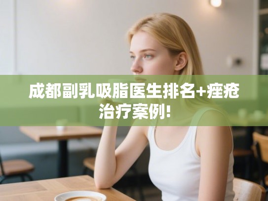 成都副乳吸脂医生排名+痤疮治疗案例!