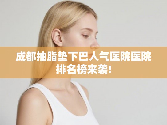 成都抽脂垫下巴人气医院医院排名榜来袭!