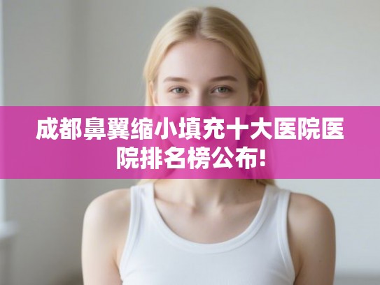 成都鼻翼缩小填充十大医院医院排名榜公布!