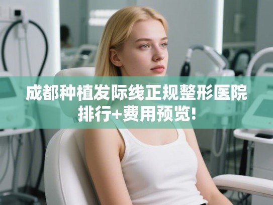 成都种植发际线正规整形医院排行+费用预览!