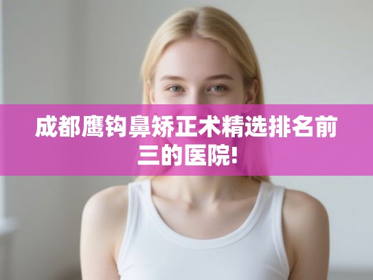 成都鹰钩鼻矫正术精选排名前三的医院!