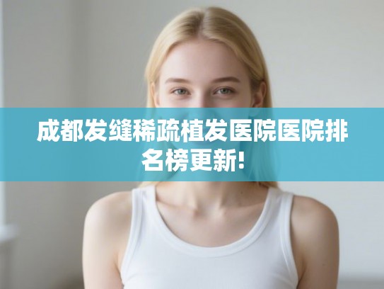 成都发缝稀疏植发医院医院排名榜更新!