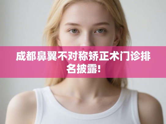 成都鼻翼不对称矫正术门诊排名披露!