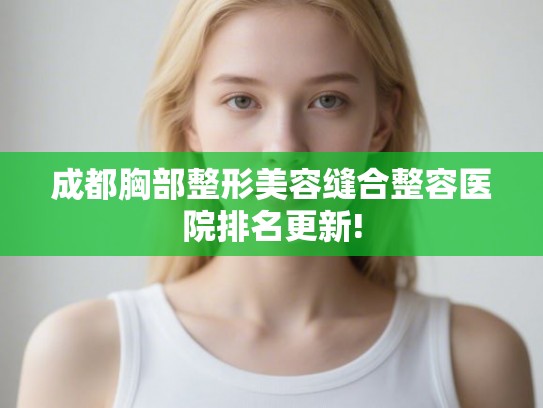 成都胸部整形美容缝合整容医院排名更新!