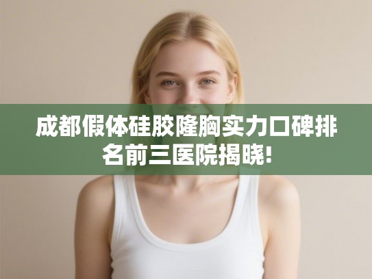 成都假体硅胶隆胸实力口碑排名前三医院揭晓!