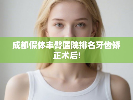 成都假体丰臀医院排名牙齿矫正术后!