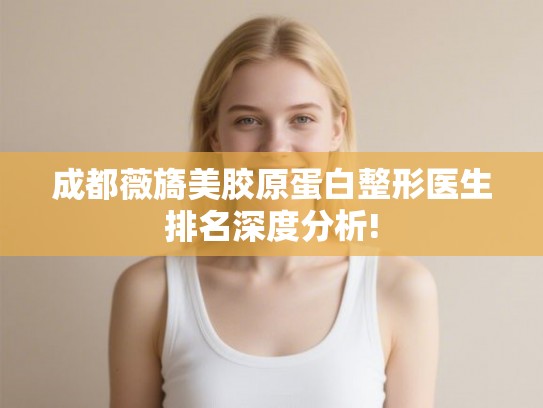 成都薇旖美胶原蛋白整形医生排名深度分析!