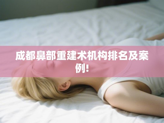 成都鼻部重建术机构排名及案例!