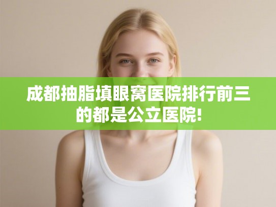 成都抽脂填眼窝医院排行前三的都是公立医院!
