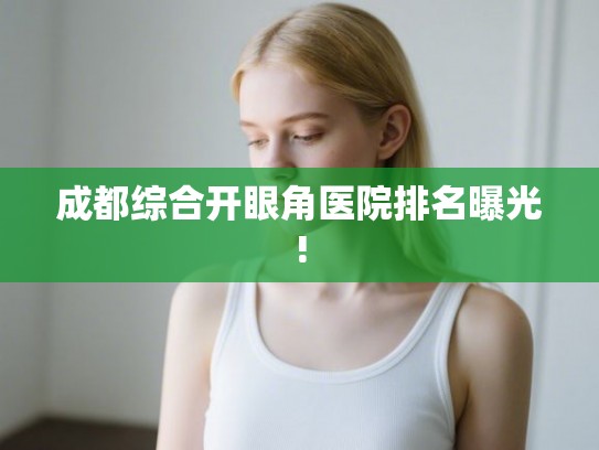 成都综合开眼角医院排名曝光!