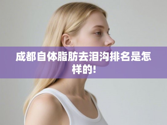 成都自体脂肪去泪沟排名是怎样的!