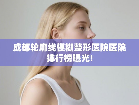 成都轮廓线模糊整形医院医院排行榜曝光!