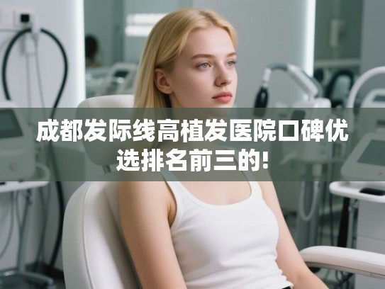 成都发际线高植发医院口碑优选排名前三的!