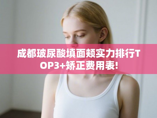 成都玻尿酸填面颊实力排行TOP3+矫正费用表!