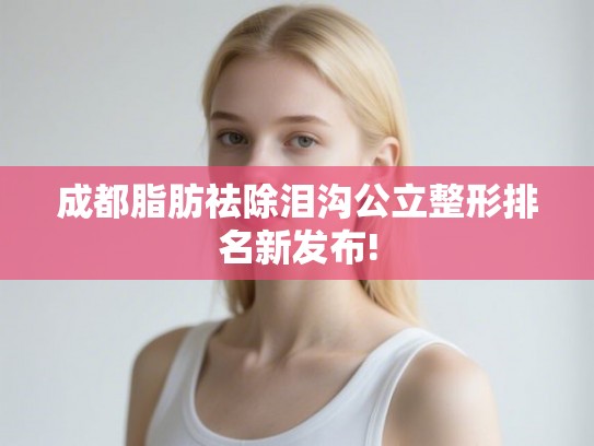 成都脂肪祛除泪沟公立整形排名新发布!