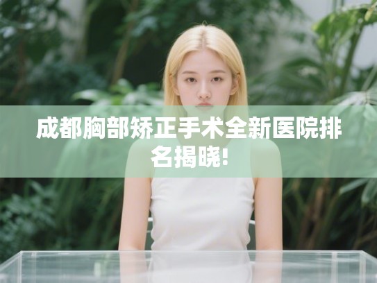 成都胸部矫正手术全新医院排名揭晓!