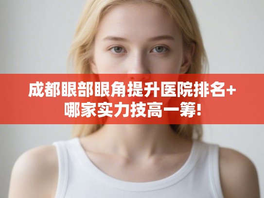 成都眼部眼角提升医院排名+哪家实力技高一筹!