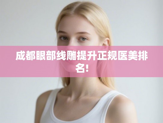 成都眼部线雕提升正规医美排名!