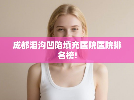 成都泪沟凹陷填充医院医院排名榜! 成都泪沟凹陷填充医院医院排名榜!