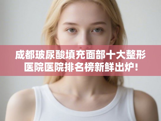 成都玻尿酸填充面部十大整形医院医院排名榜新鲜出炉! 成都玻尿酸填充面部十大整形医院医院排名榜新鲜出炉!