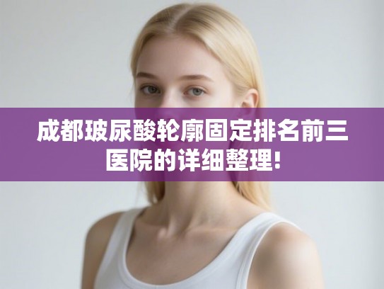 成都玻尿酸轮廓固定排名前三医院的详细整理! 成都玻尿酸轮廓固定排名前三医院的详细整理!